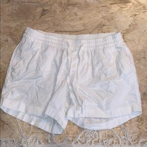Old Navy White linen shorts